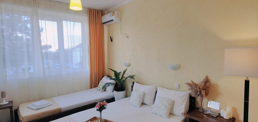 3х комнатные 9-ти местные апартаменты с мини-кухней